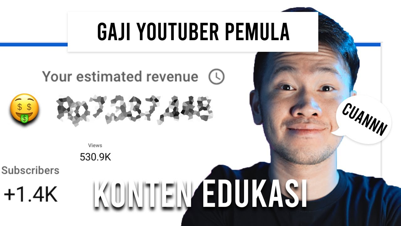 BERAPA GAJI PERTAMA DARI YOUTUBE?ADSENSE 10,000 subs