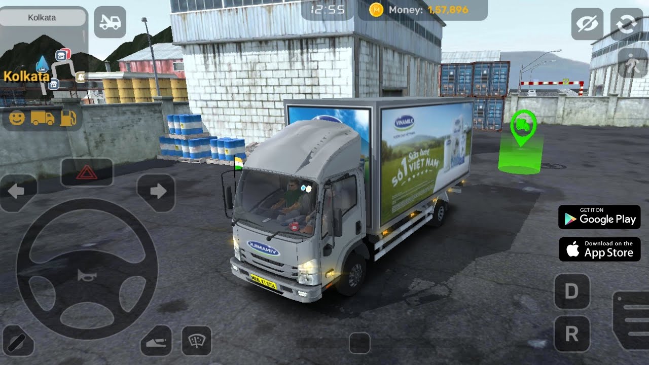 Mini Truck Simulator Vietnam #247 – New Cargo Delivery Vinamilk - Truck Driving
