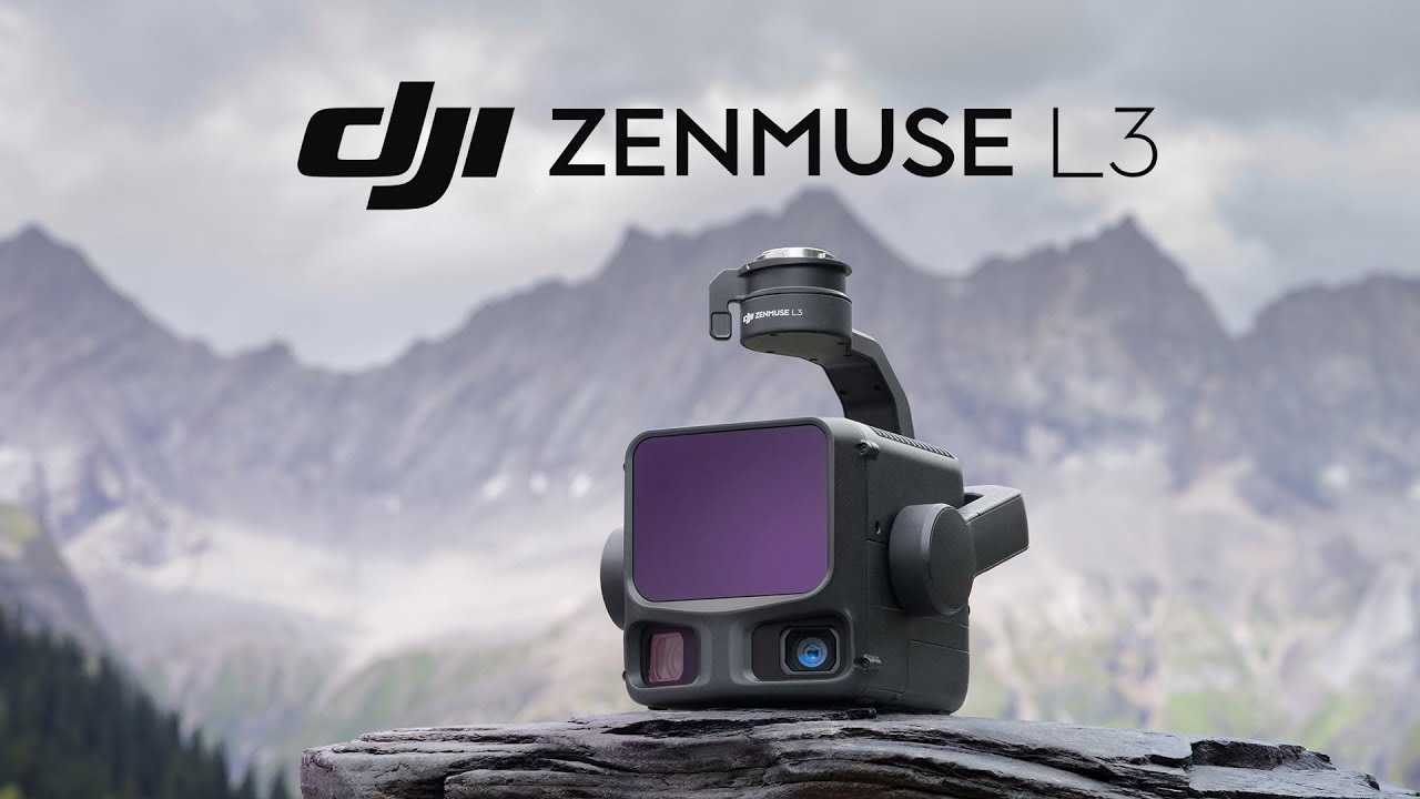 DJI Zenmuse L3, sensor LiDAR de largo alcance