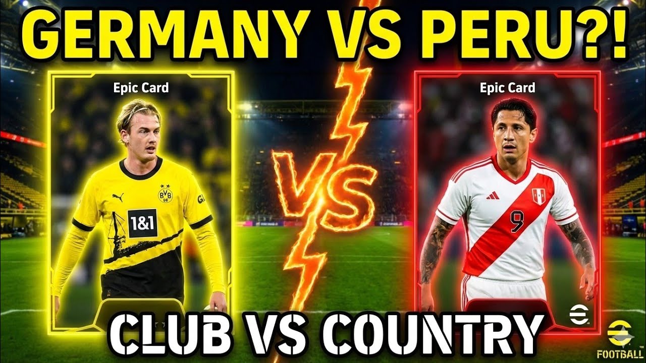 Early Goal Decides It! Dortmund vs Peru | eFootball 2026