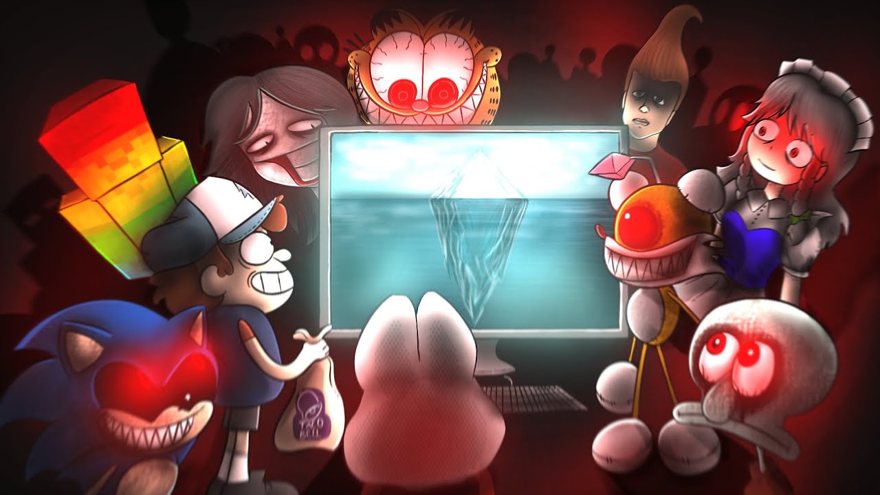 Iceberg De Las Peores Creepypastas subidas al Internet (Completo)
