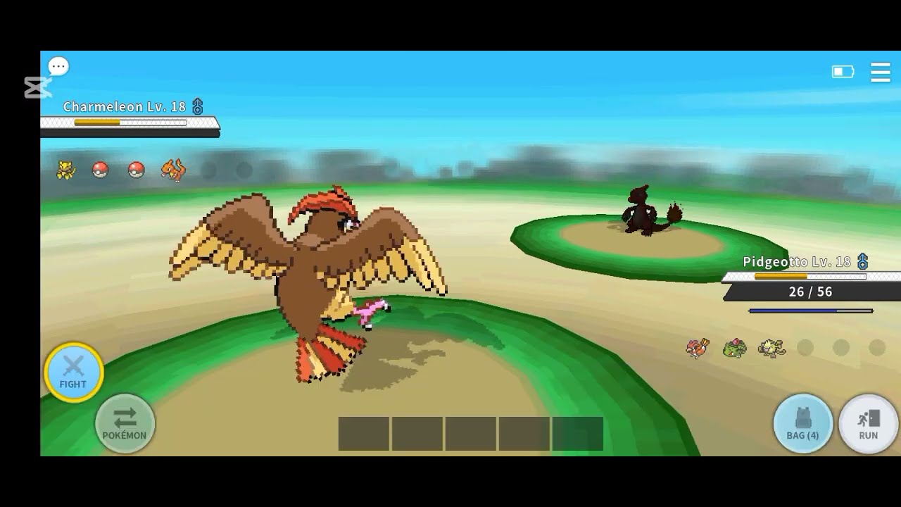 Polemon episode 5 gen 1 Kanto.  Pidgey 🕊️ evolved Pidgeotto 🦅 and Jisan vs gary Round 2 