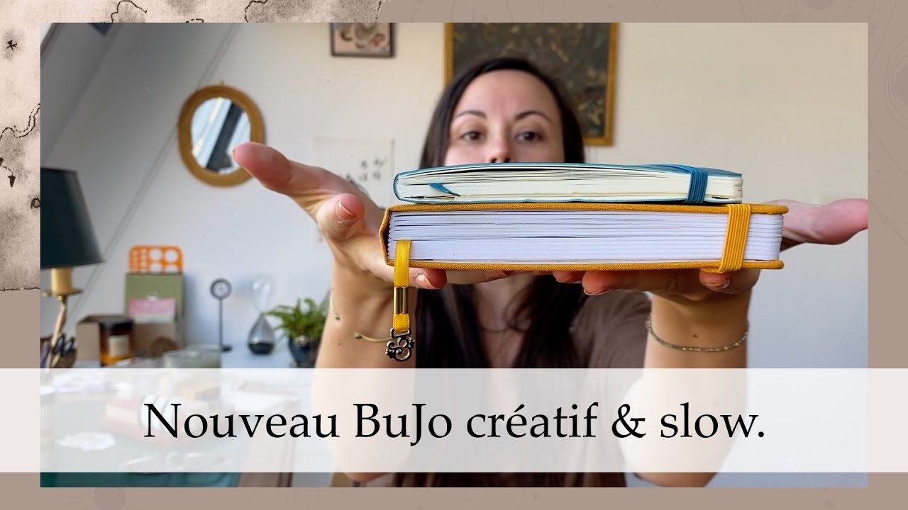 Bullet Journal créatif et slow | nouveau carnet pour la rentrée.