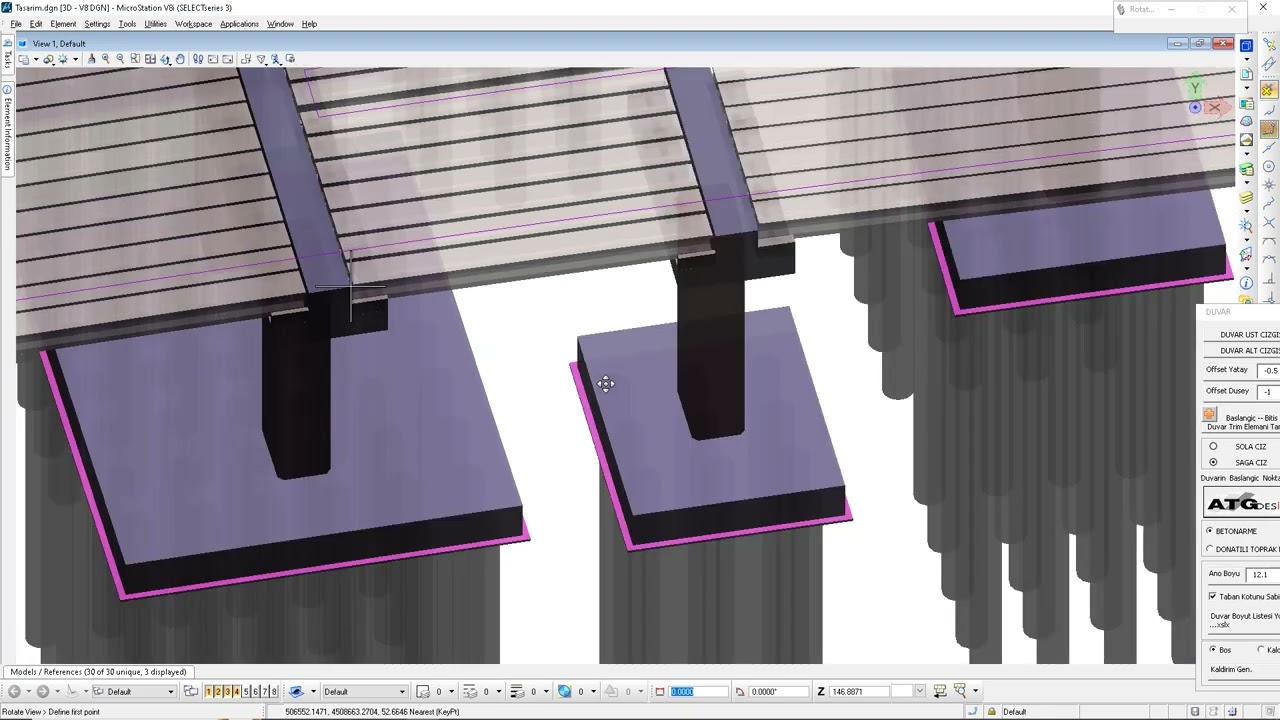 MicroStation  InRoads  Design by ATG  Yalova Izmit Motorway
