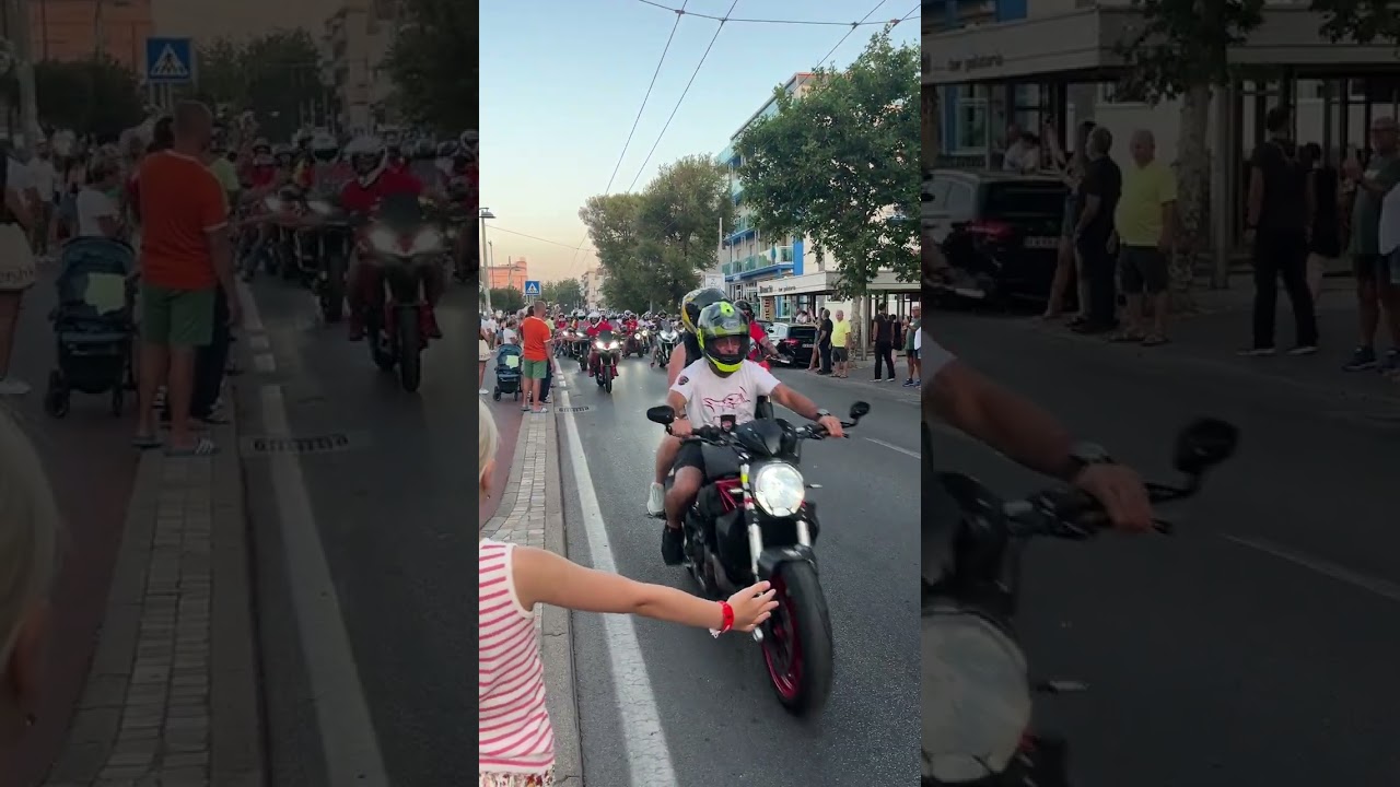 World Ducati Week - Riders parade friday evening part 1/3