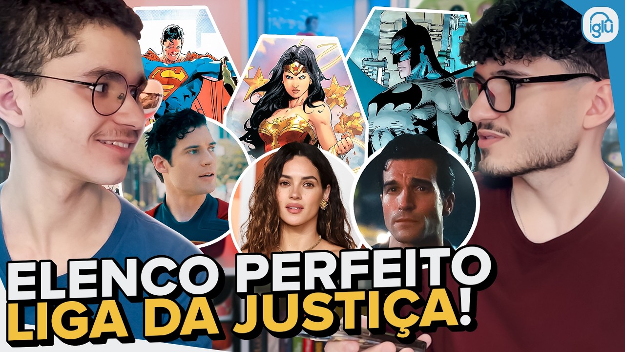 MONTANDO O ELENCO DA LIGA DA JUSTIÇA DO DCU DO JAMES GUNN!