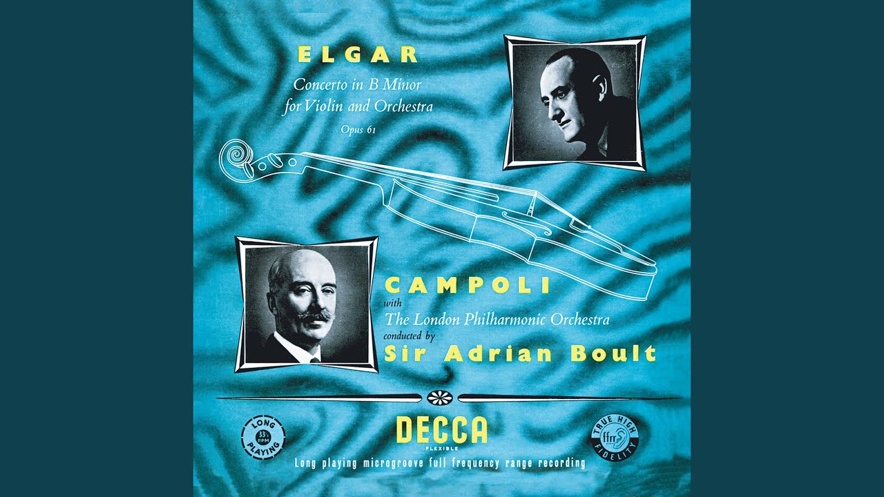 Elgar: Violin Concerto in B Minor, Op. 61: III. Allegro molto