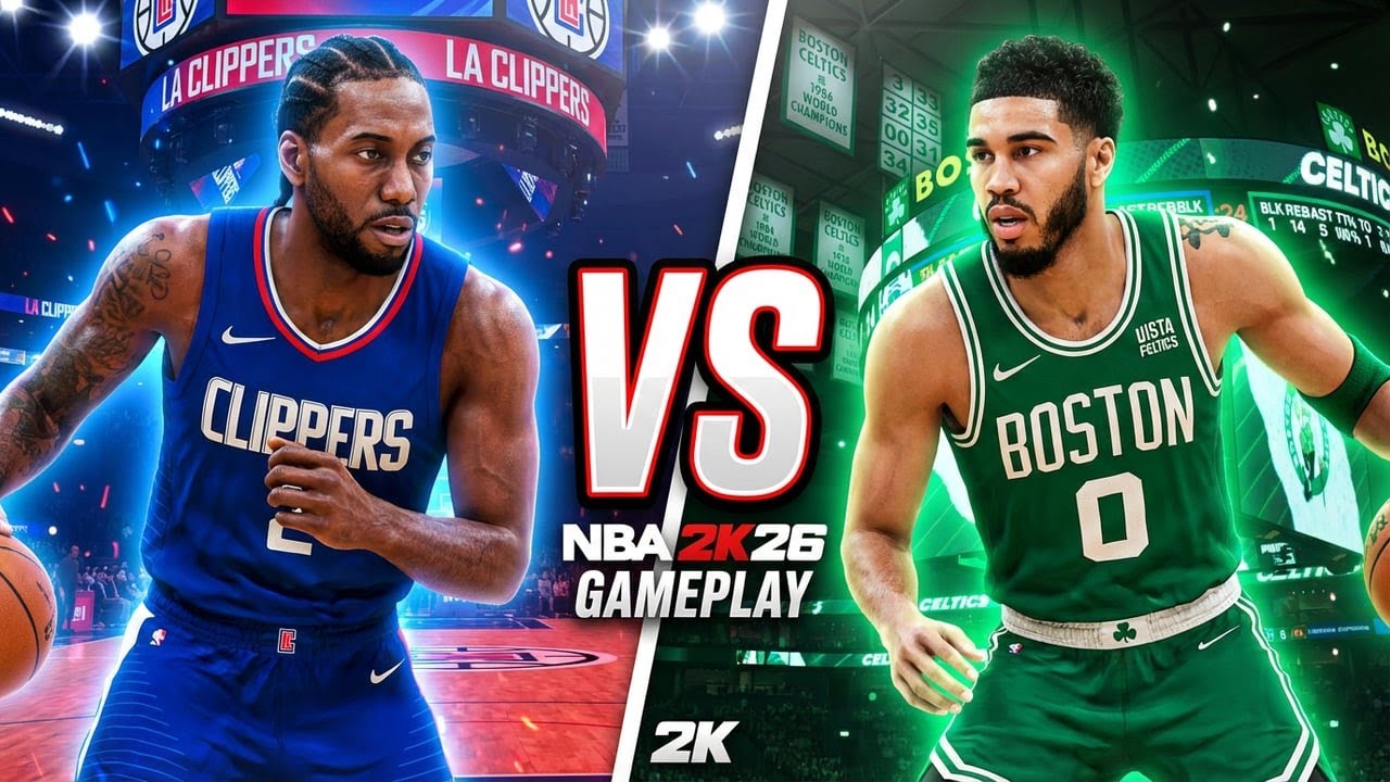 FULL GAME: Celtics vs Clippers | NBA 2K26 GAMEPLAY!