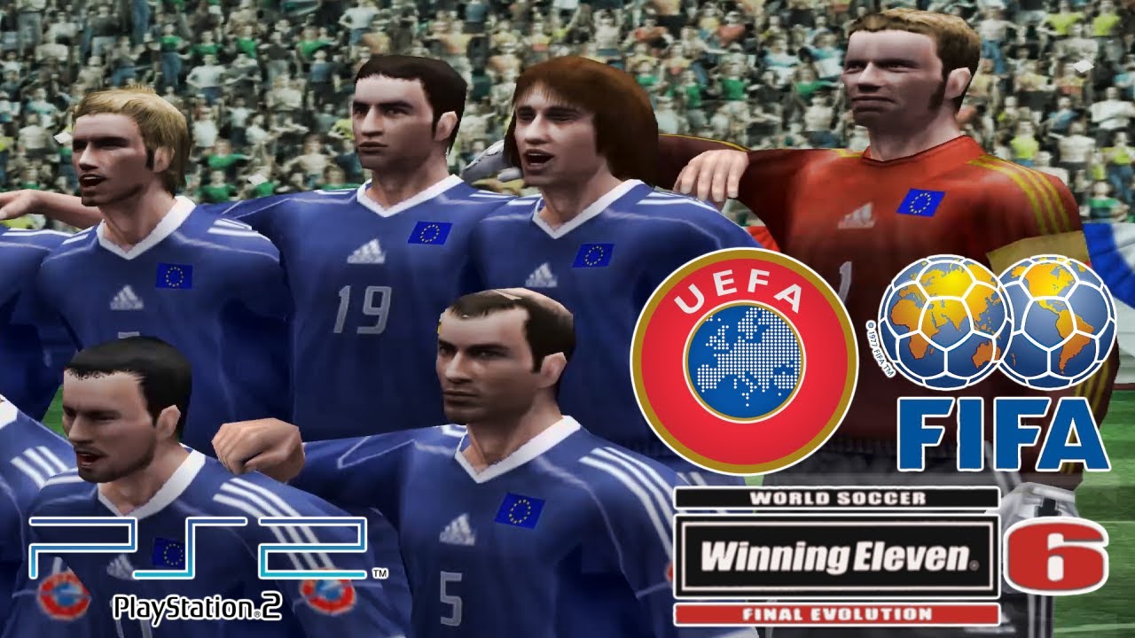UEFA VS FIFA ALL STARS! - Winning Eleven 6: Final Evolution!