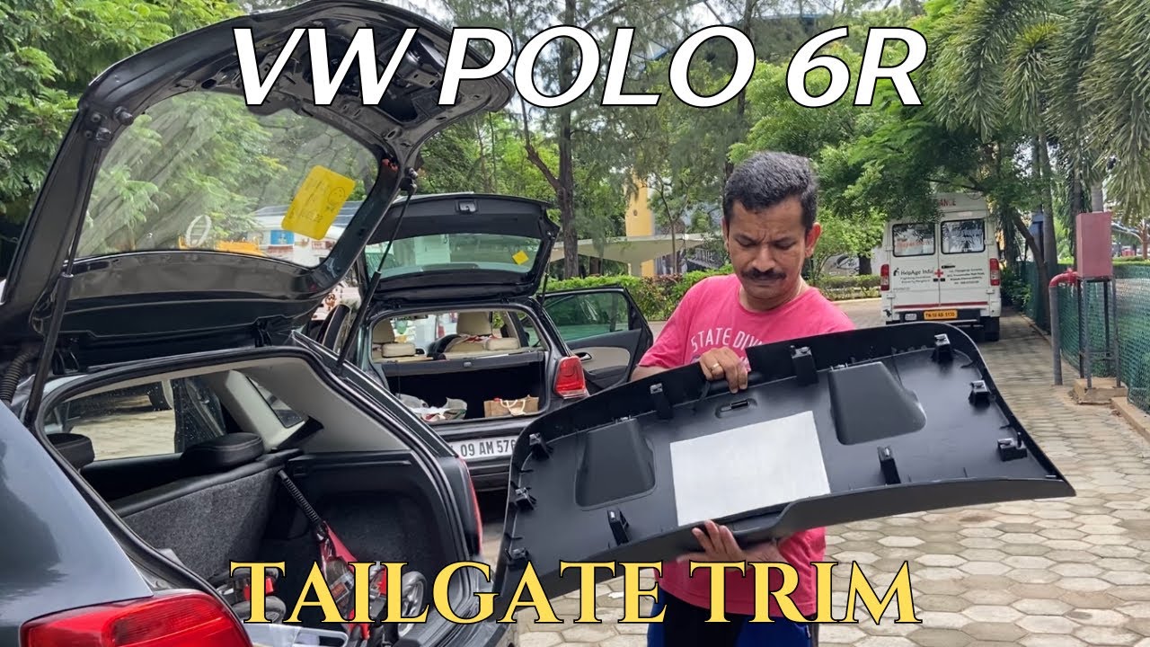 Polo 6R &mdash; Снятие обшивки крышки багажника/двери багажника