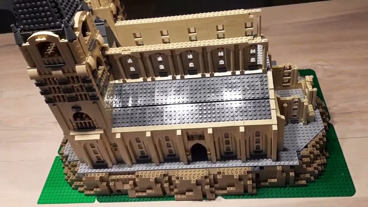 M.W. Brick Teil 9 Lego Stadt Erweiterung, Kirche zu 71043 MOC mit 5000 Teilen