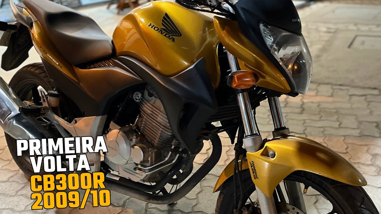 TEST RIDE-Primeira volta na minha cb300r 2009/10