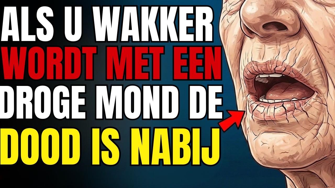 Als u wakker wordt met een droge mond, waarschuwt uw lichaam u hiervoor | Dr. Adrian