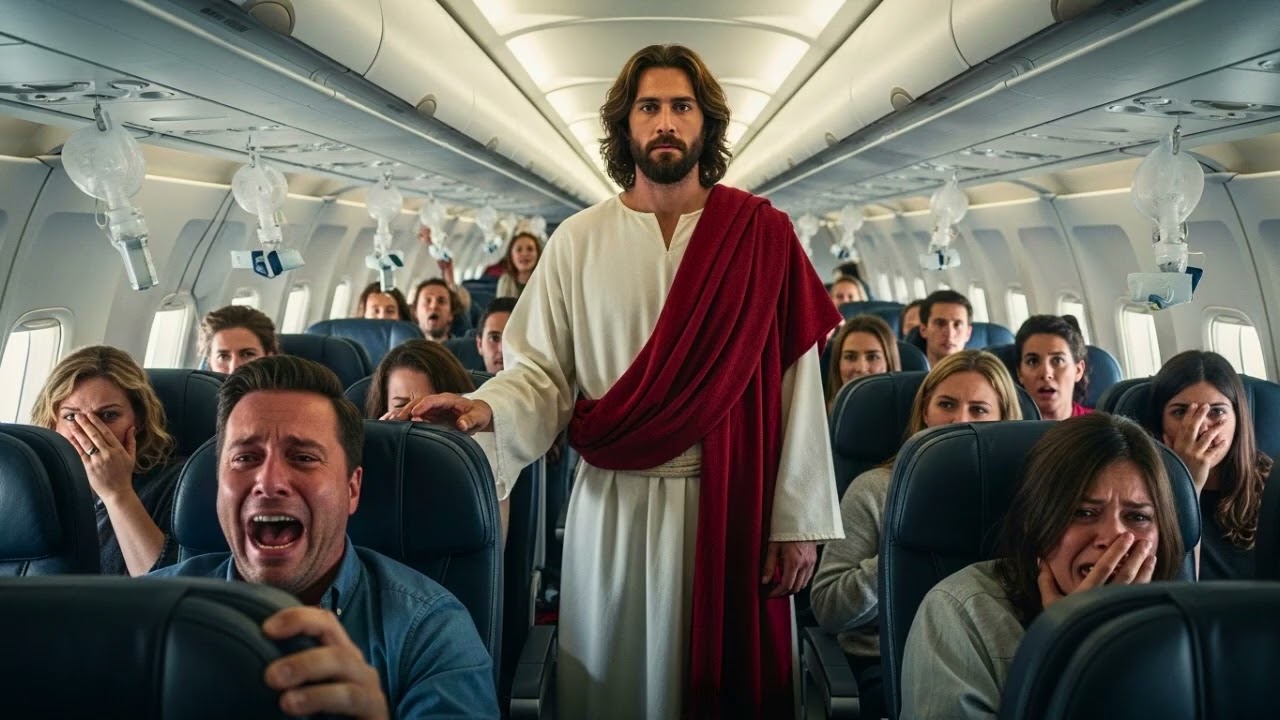 EL AVIÓN ESTABA CAYENDO, Y UN PASAJERO GRITÓ EL NOMBRE DE JESÚS… LO QUE PASÓ SALVÓ A TODOS