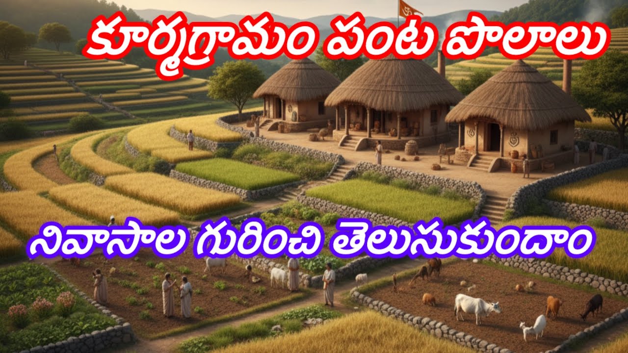 కూర్మ గ్రామం ఆధునిక కాలంలో ఓ ప్రాచీన గ్రామం Vedic village part 2