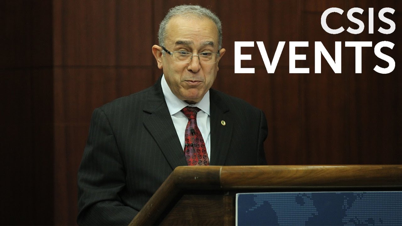 Statesmen's Forum: Algerian Foreign Minister Ramtane Lamamra