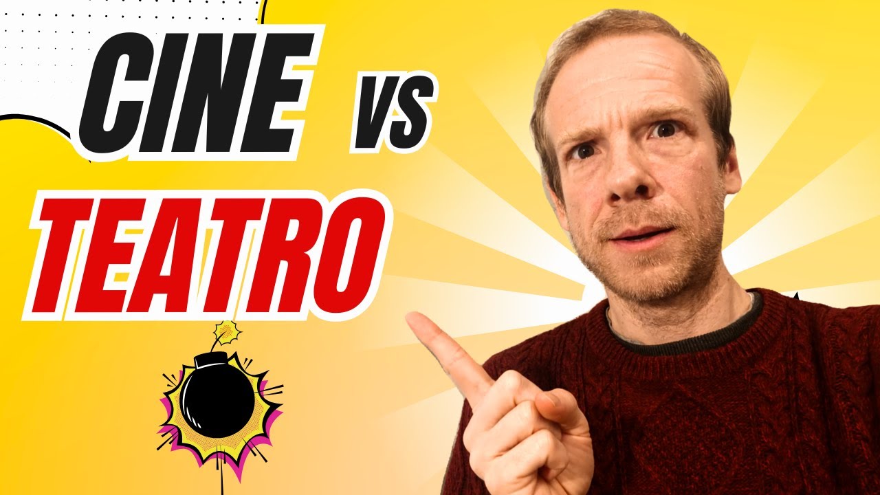 DIFERENCIAS para ACTUAR en CINE o TEATRO/ ACTOR PROFESIONAL te las explica.