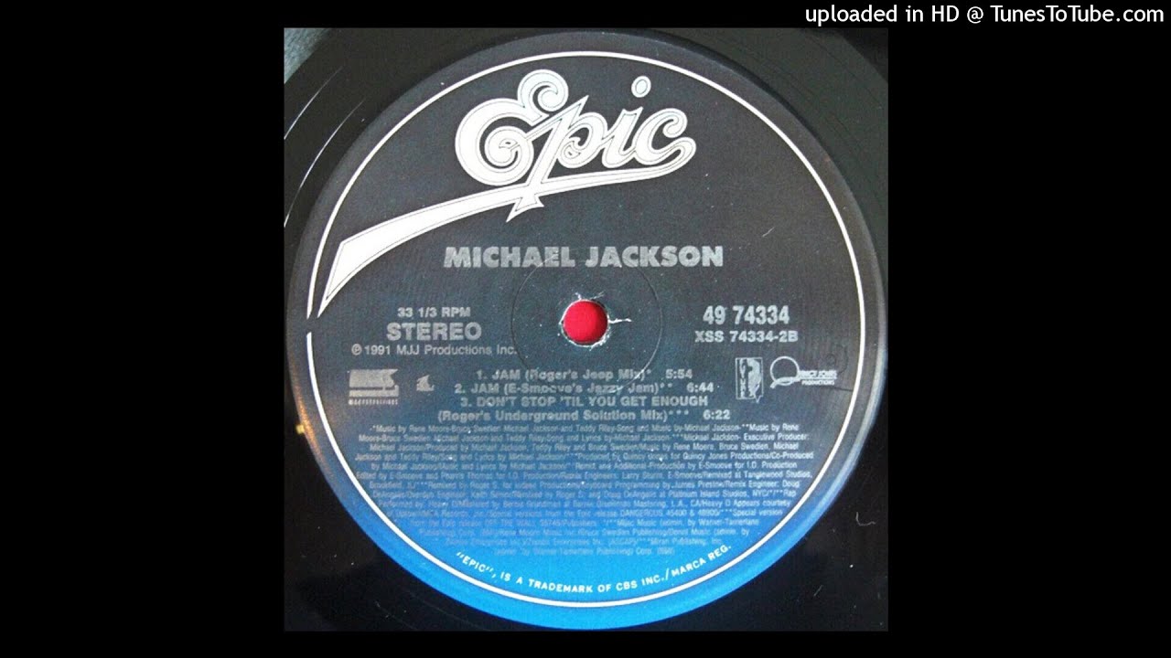 Michael Jackson | Jam (E-Smoove's Jazzy Jam)