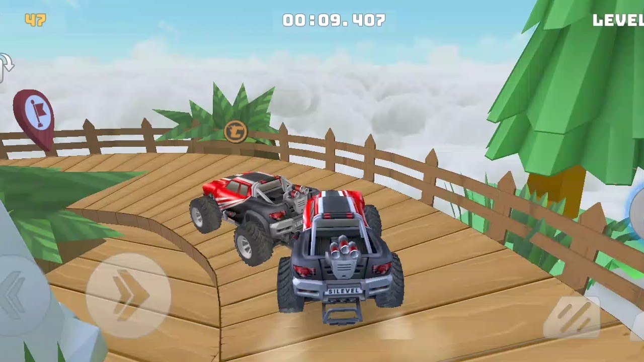 Mountain climb stunt # racing car stunt