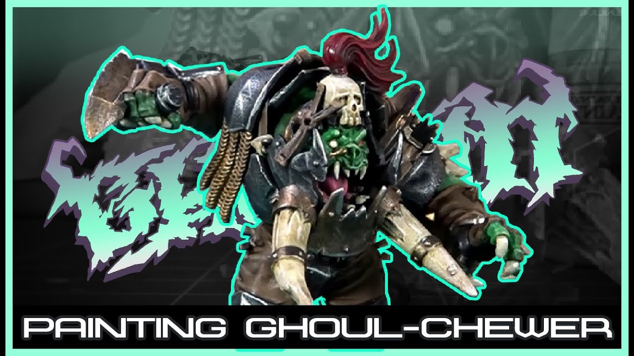 Painting Varag Ghoul-Chewer (Bloodbowl Second Edition)