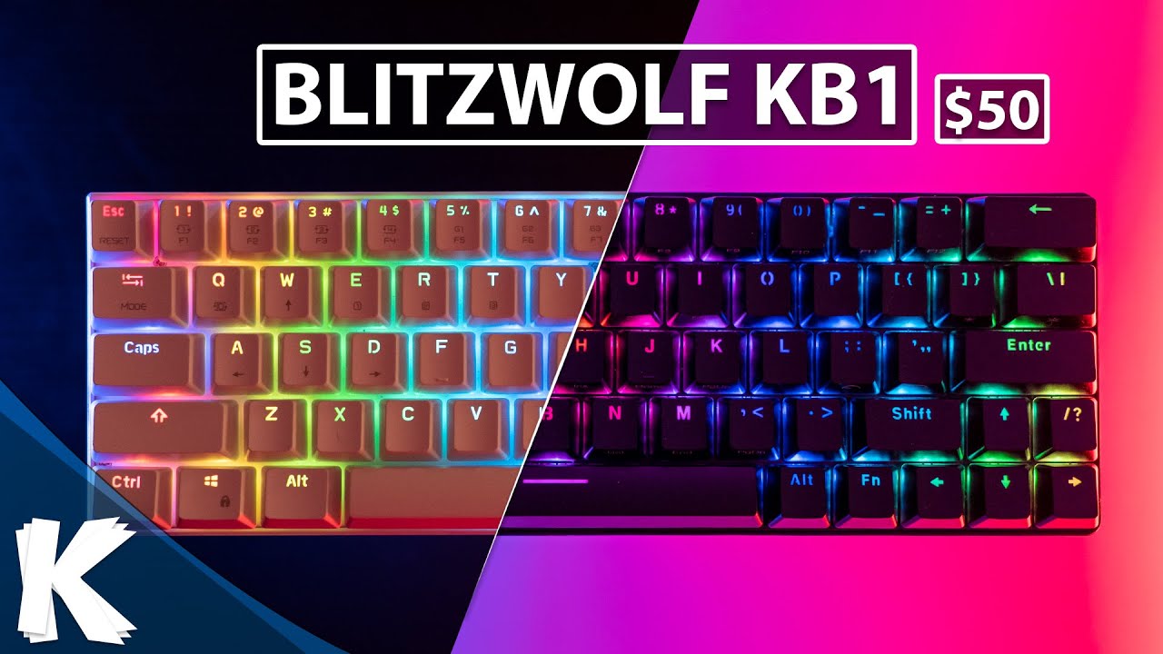 $50 | Blitzwolf BW-KB1 | Wireless RGB Mechanical Keyboard