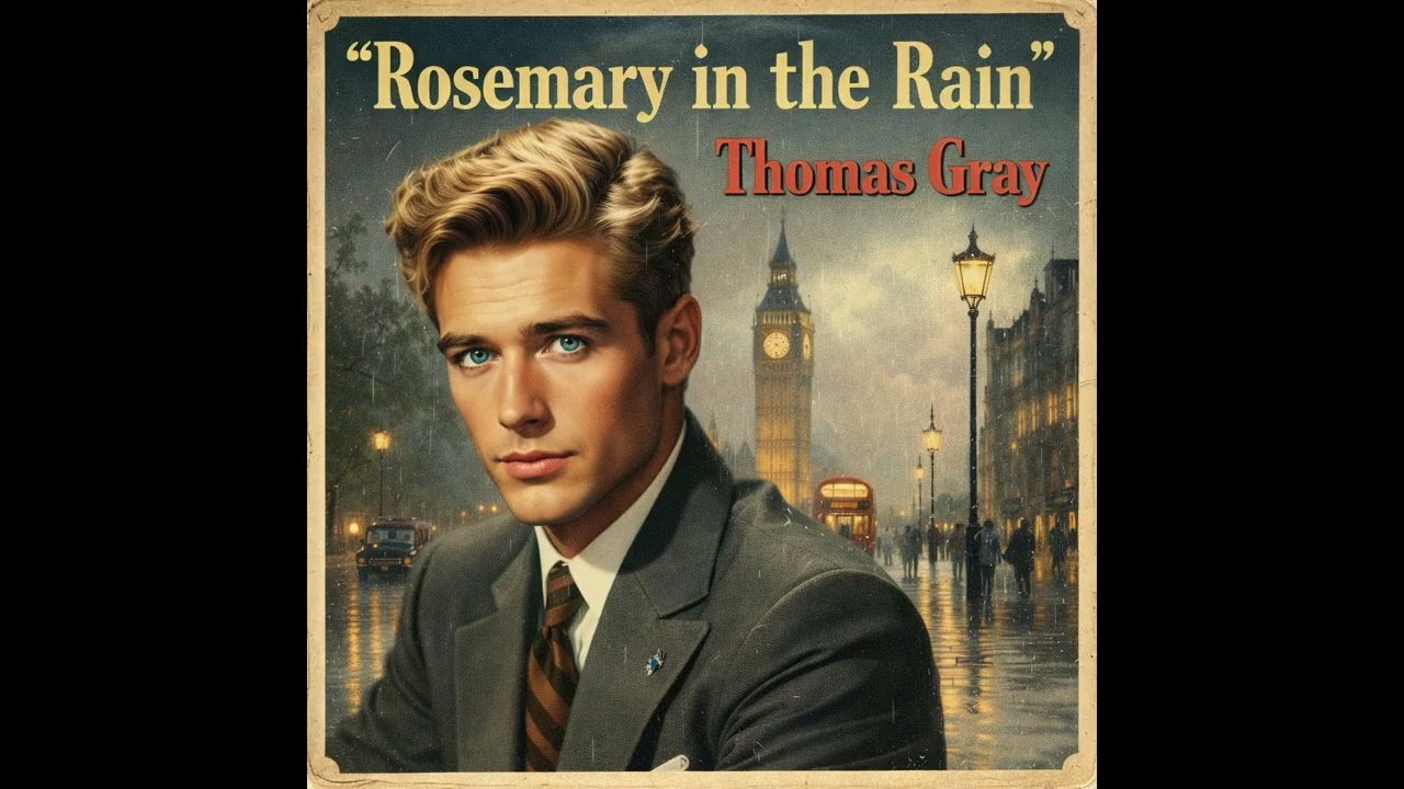 Rosemary in the Rain – 1950s Tender Dreamy Rock and Roll Doo-Wop Romantic Rainy Night Love Ballad