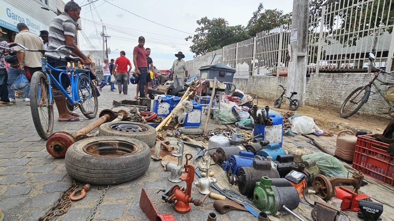 FEIRA DO ROLO COM RELÍQUIAS RARAS NO NORDESTE