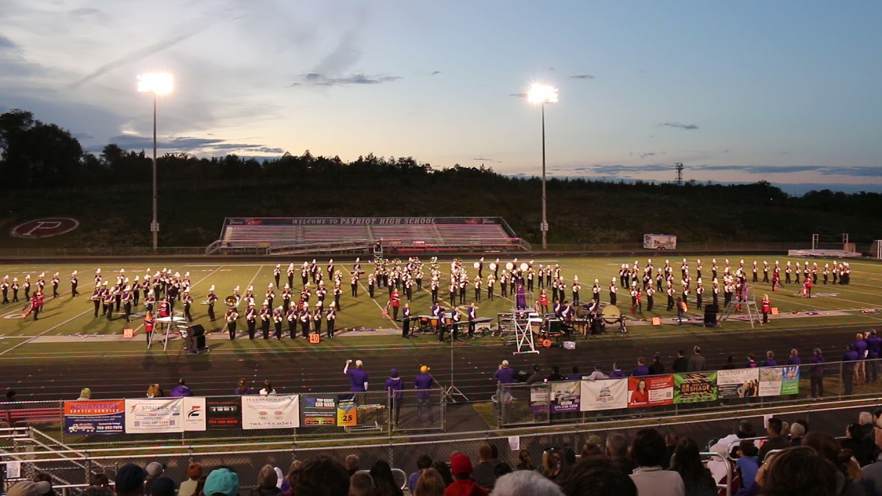 Lake Braddock High School Marching Band at Patriot HS VBODA assessment 10/23/2021