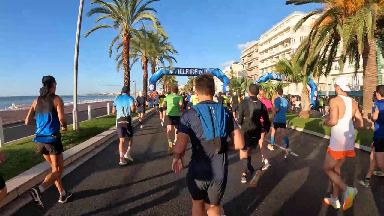 Live partie 1: Marathon Nice Cannes 2023