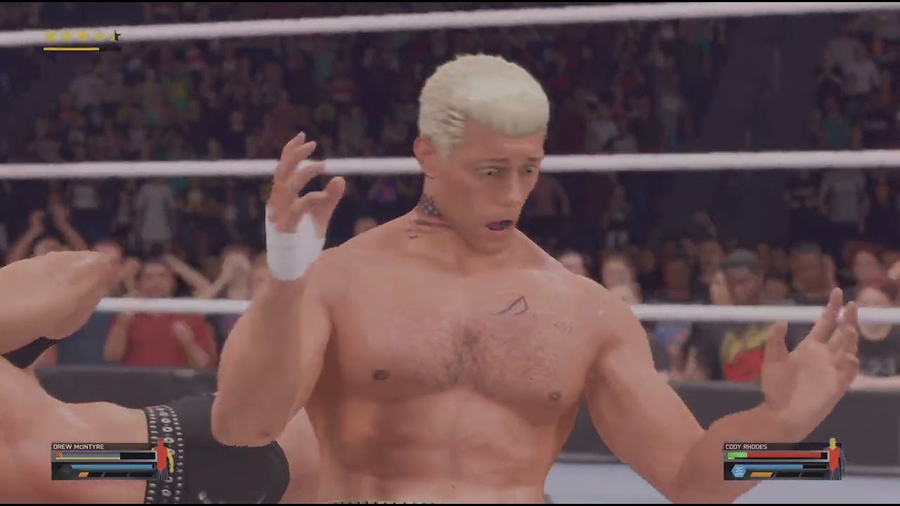 Drew McIntyre vs Cody Rhodes FIVE STAR BANGER