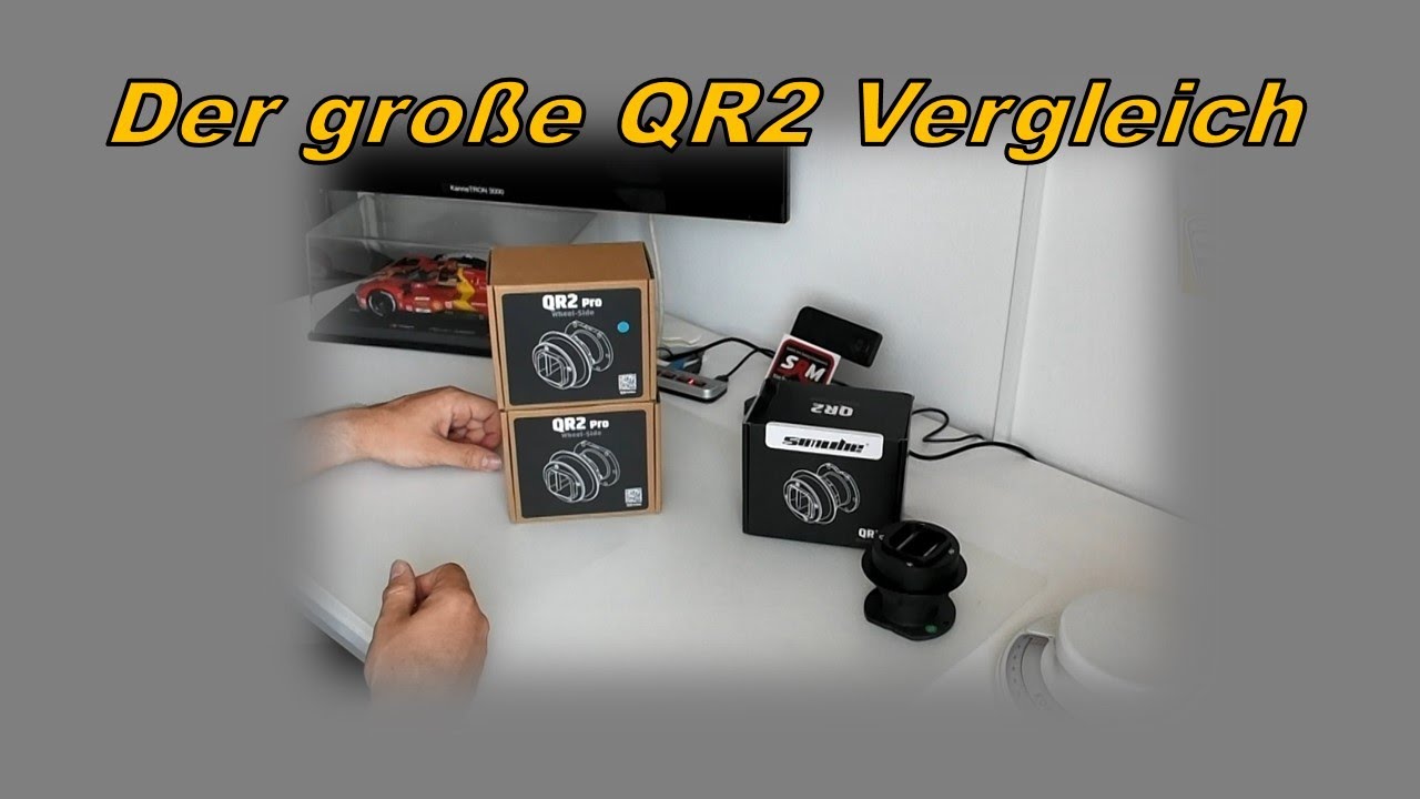 Der große QR2 Vergleich (Fanatec, Simube und NoName QR2 Pro)