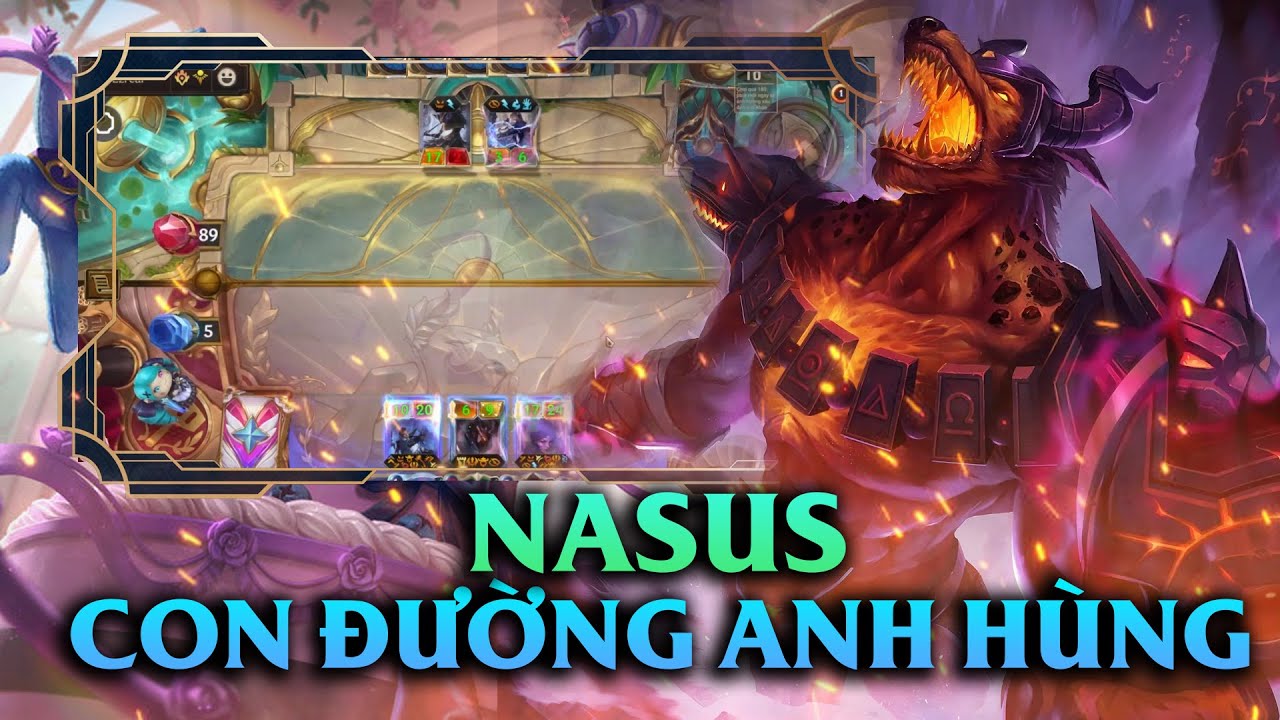 CON ĐƯỜNG ANH HÙNG NASUS , CÓ LÕI 6 SAO , VẪN HƠI KHÓ , NHƯNG KỸ NĂNG LÀ TẤT CẢ , MAY MẮN = 0 :)))