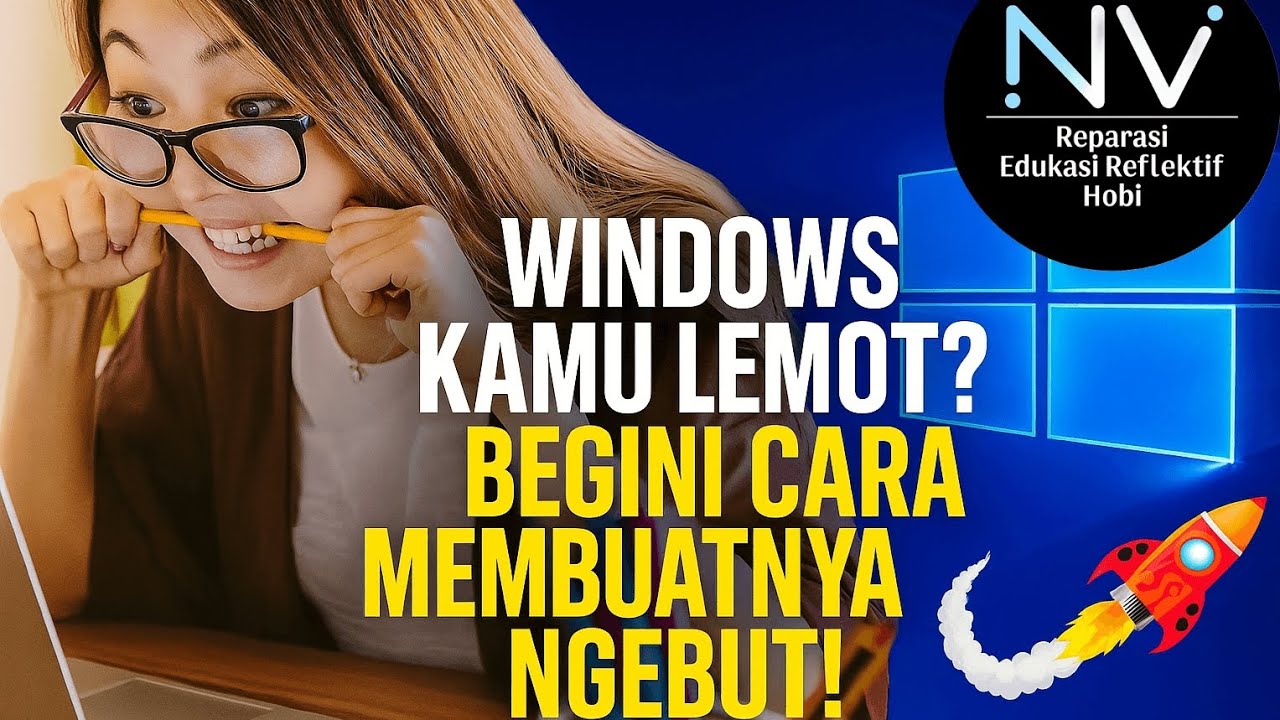 Windows 10 Lemot⁉️Begini Cara Bikin Lebih Ngebutt‼️