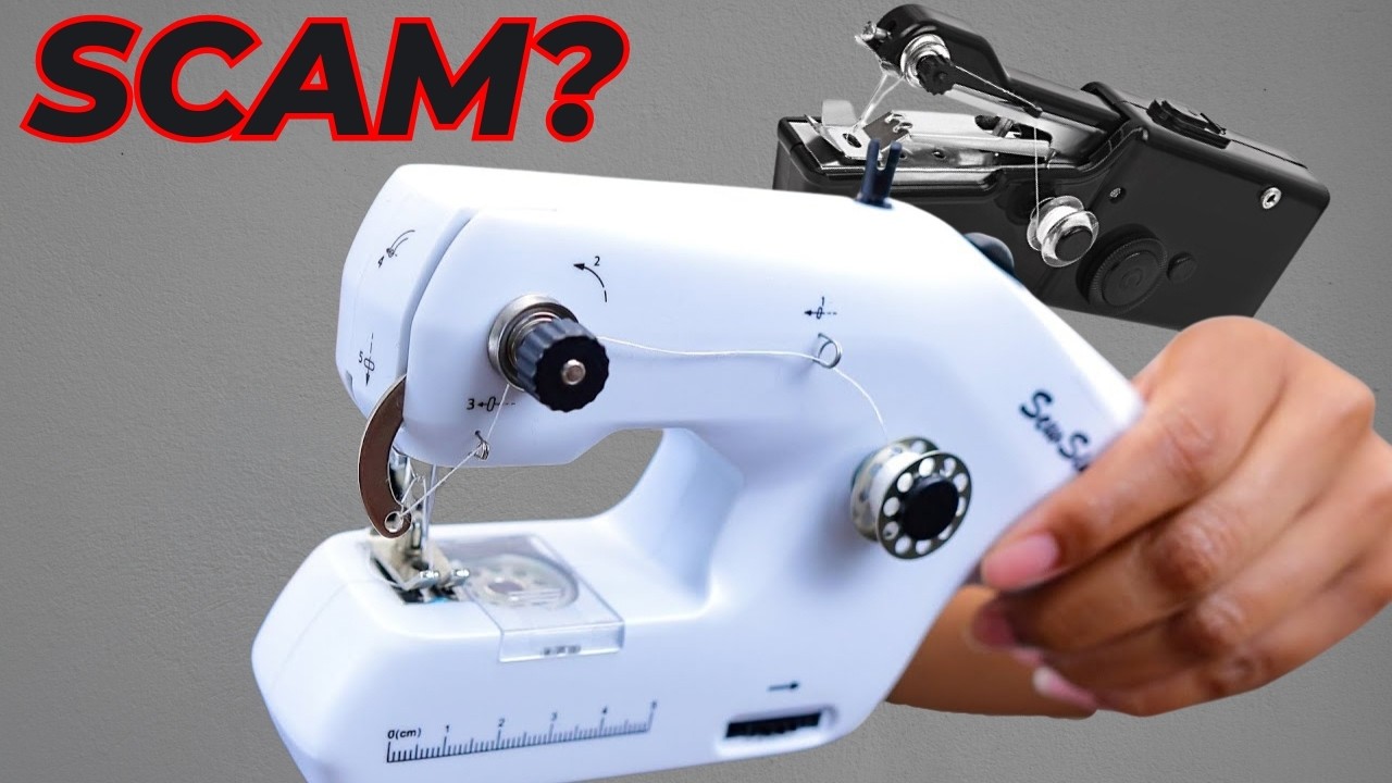 Is This New HANDHELD Sewing Machine Better?