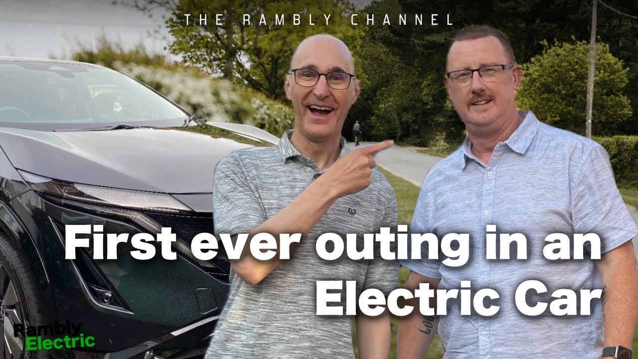 Taking my friends for their first ever EV experience