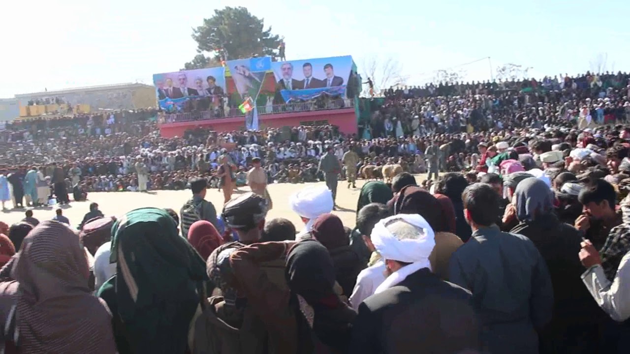 جشن پیروزی تیم ثبات و همگرایی در ولایت بادغیس