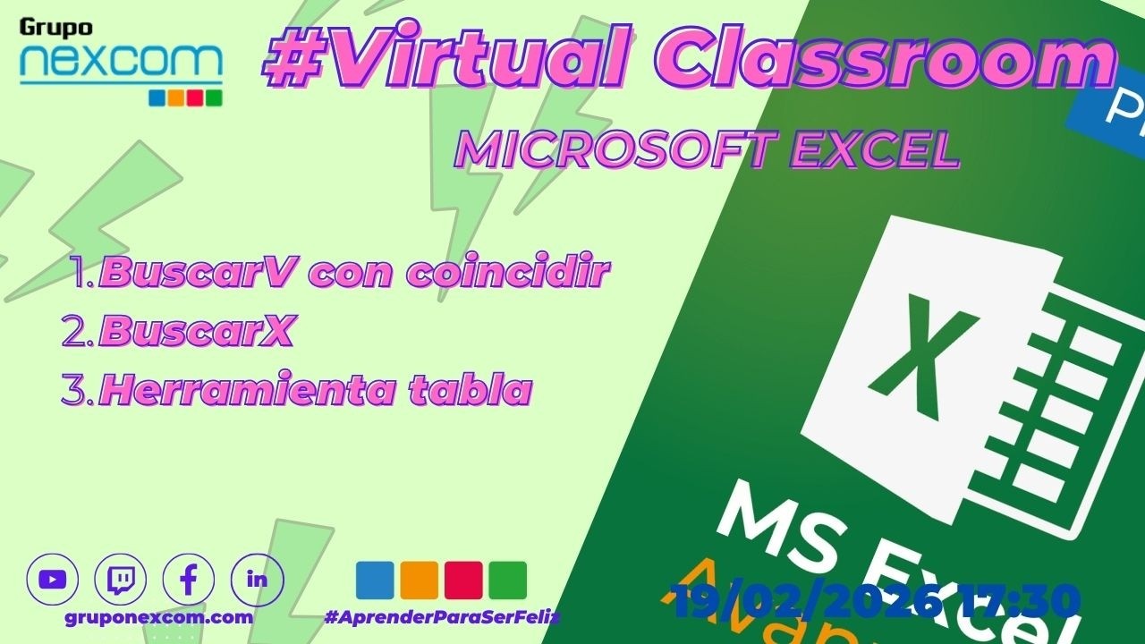 Curso Excel Avanzado - Funciones Avanzadas y Herramienta Tabla. Segunda clase presencial