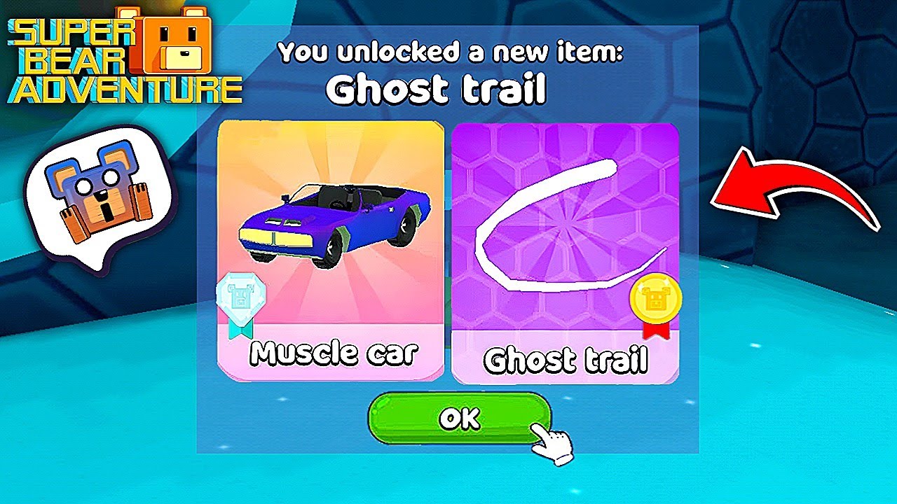 FINALLY UNLOCKED MUSCLE CAR!! HIDDEN GLITCH REVEALED SUPER BEAR ADVENTURE GAMEPLAY WALKTHROUGH 