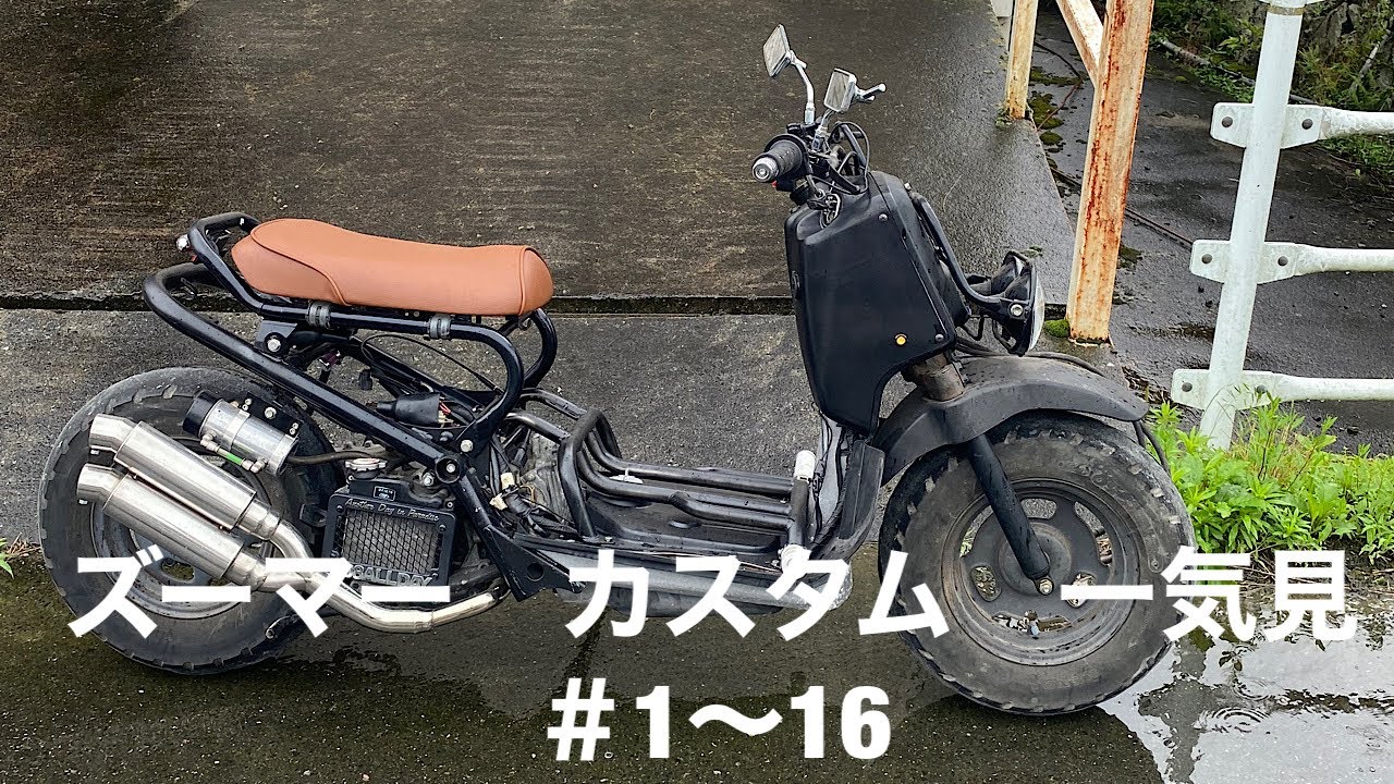 ズーマーカスタム＃1～16　一気見