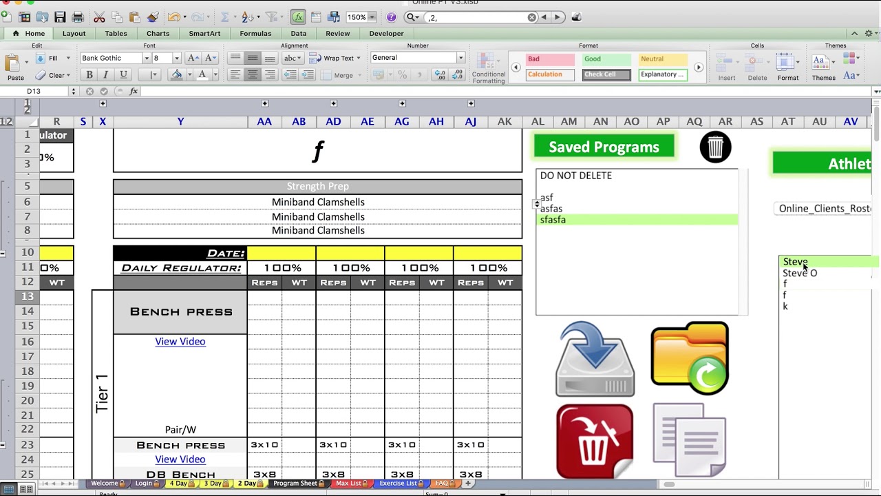 The ULTIMATE Online Personal Training Template!