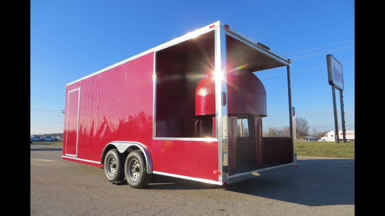 Pizza Mobile Food Trailer