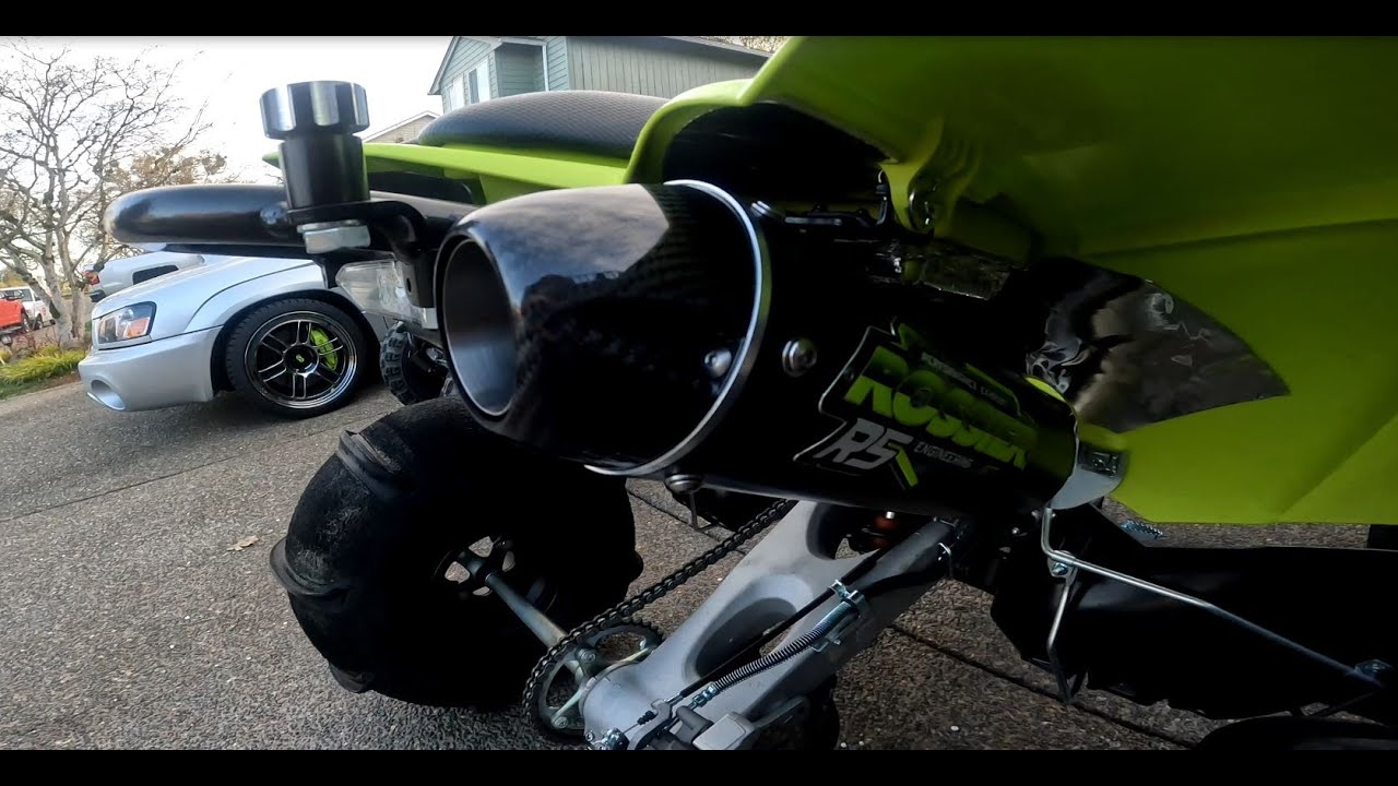 Установка Rossier R5 на YFZ450R 2021 года. Звучит потрясающе!
