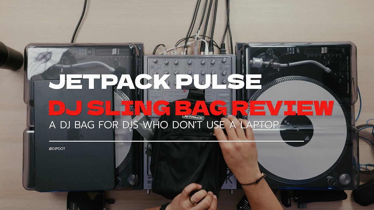 A DJ Bag When You DON'T Need Your Laptop - Jetpack Pulse
