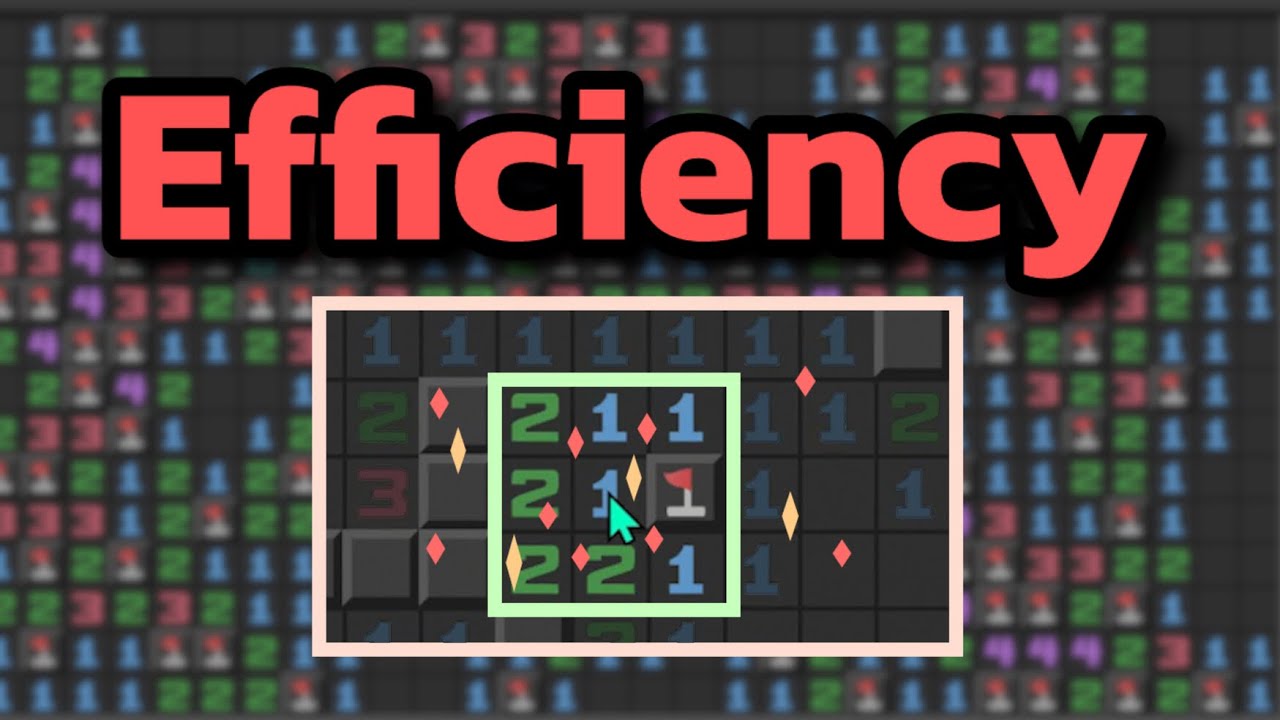 Efficiency in Minesweeper
