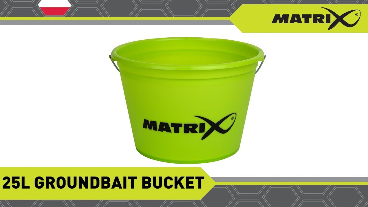 *** Coarse & Match Fishing TV POLSKA *** Wiadro Matrix 25ltr