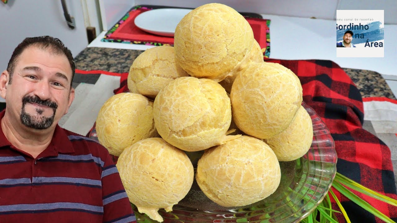 Pão de queijo goiano - fácil, prático e delicioso