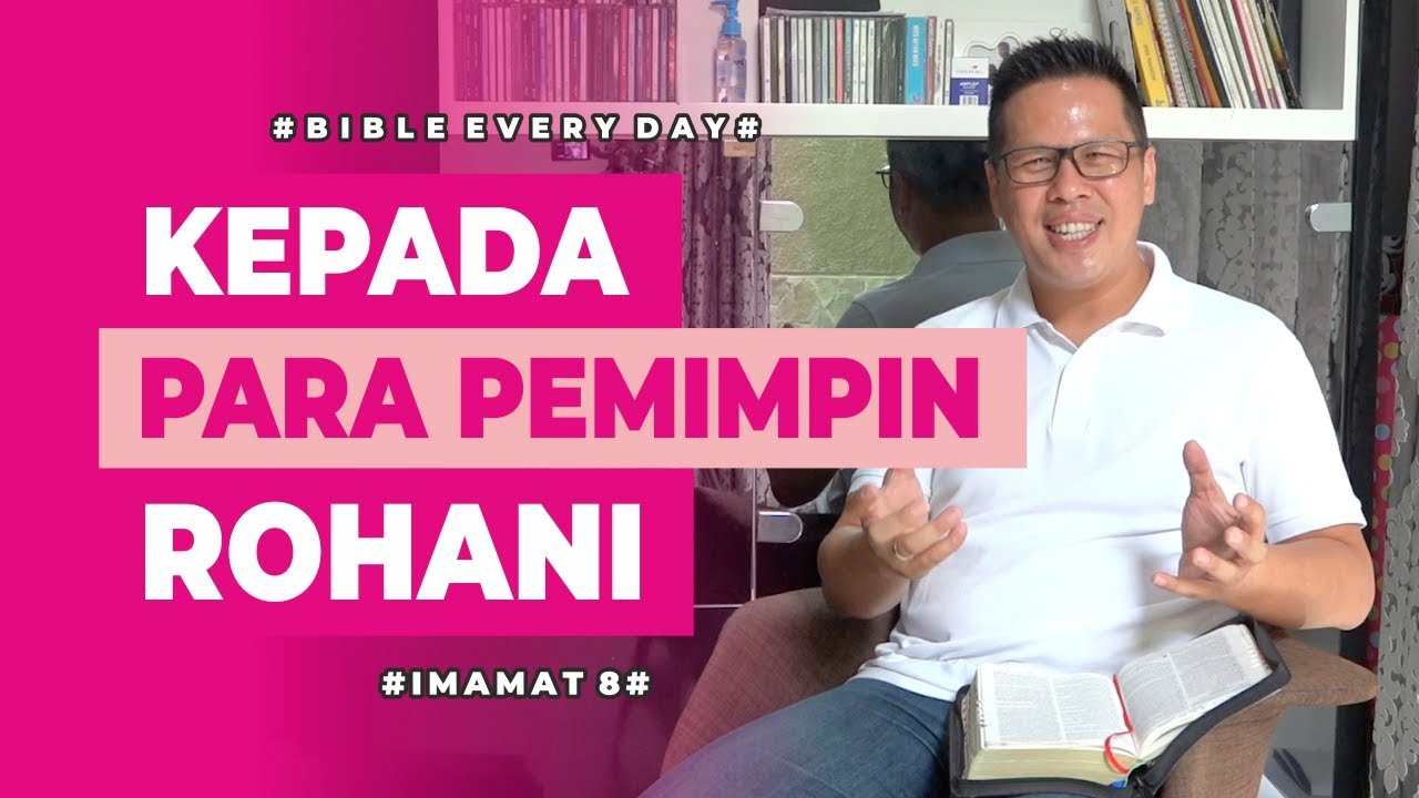 Kepada Para Pemimpin Rohani (Imamat 8) - Petrus Kwik  |  BIBLE EVERY DAY