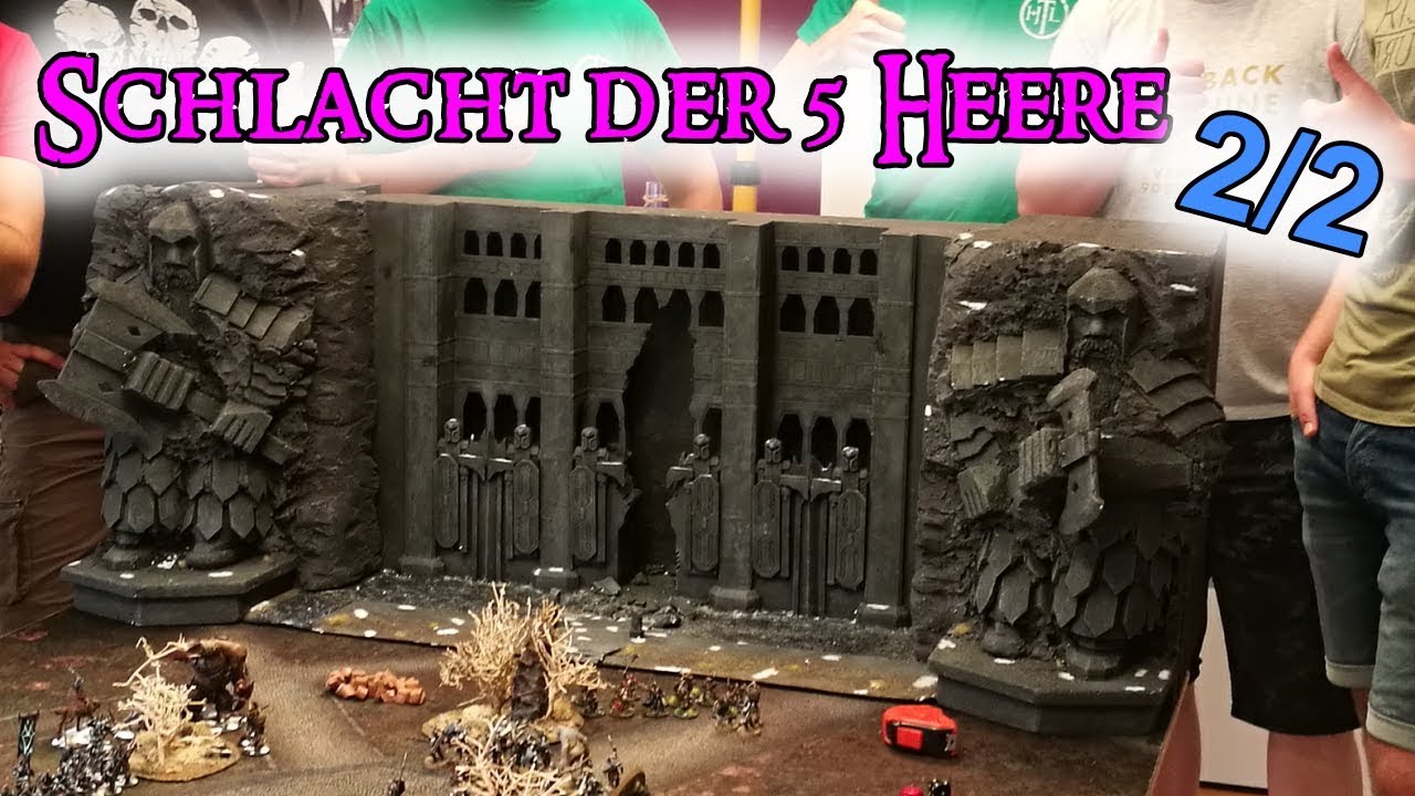 Mega Battle - Schlacht der fünf Heere (2/2)  (Mittelerde Tabletop / Hobbit / Herr der Ringe)