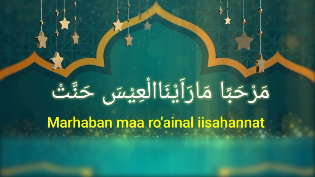 Mahalul Qiyam Karaoke (Ya Nabi Salam alaika)