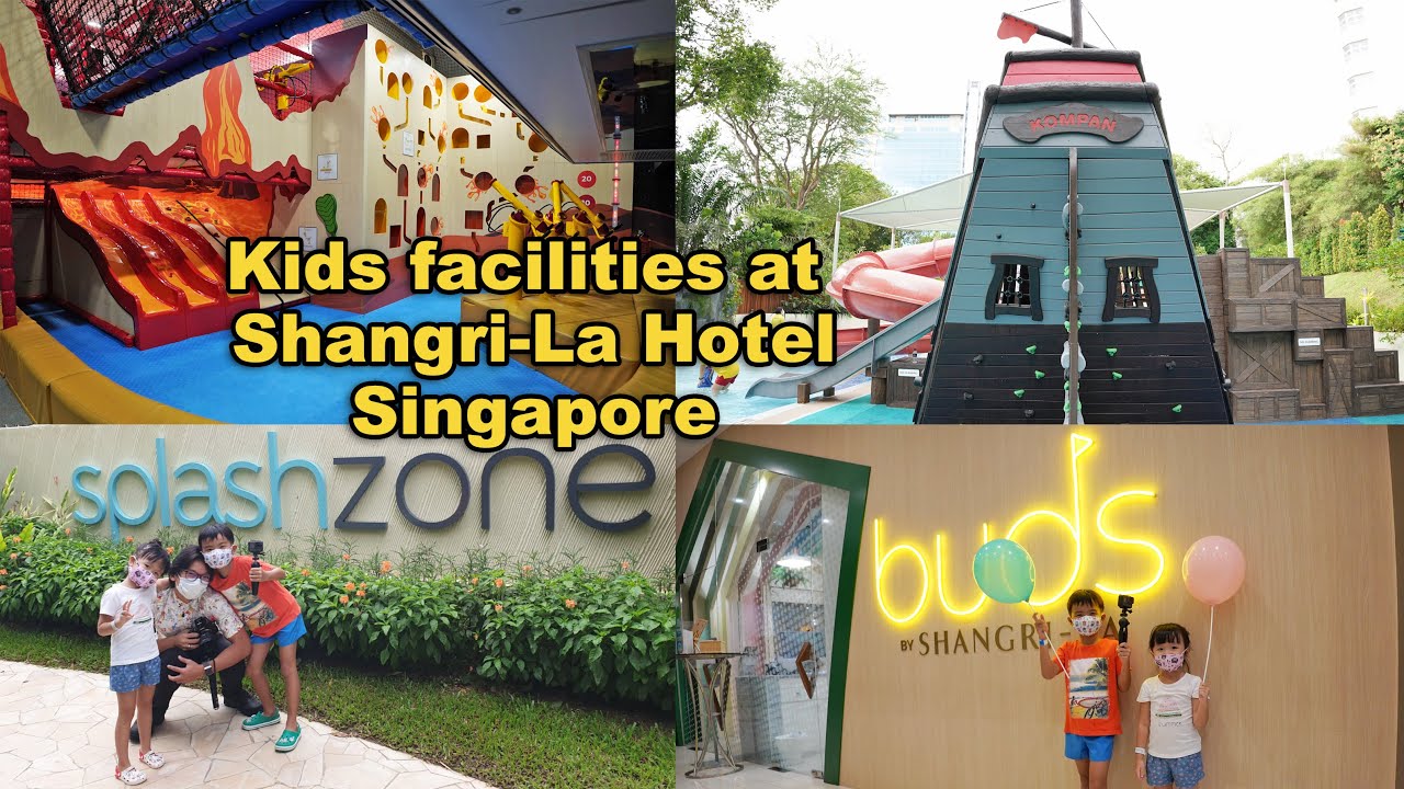 Kids facilities at Shangri-La Hotel Singapore - Splash Zone & buds by Shangri-La